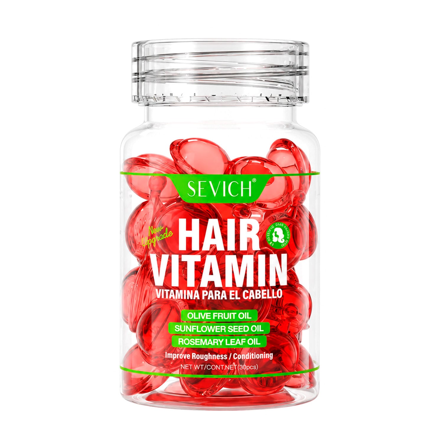 Капсули для волосся Sevich Hair Vitamin Бездоганний шовк, з оліями аргани та жожоба, 30 шт