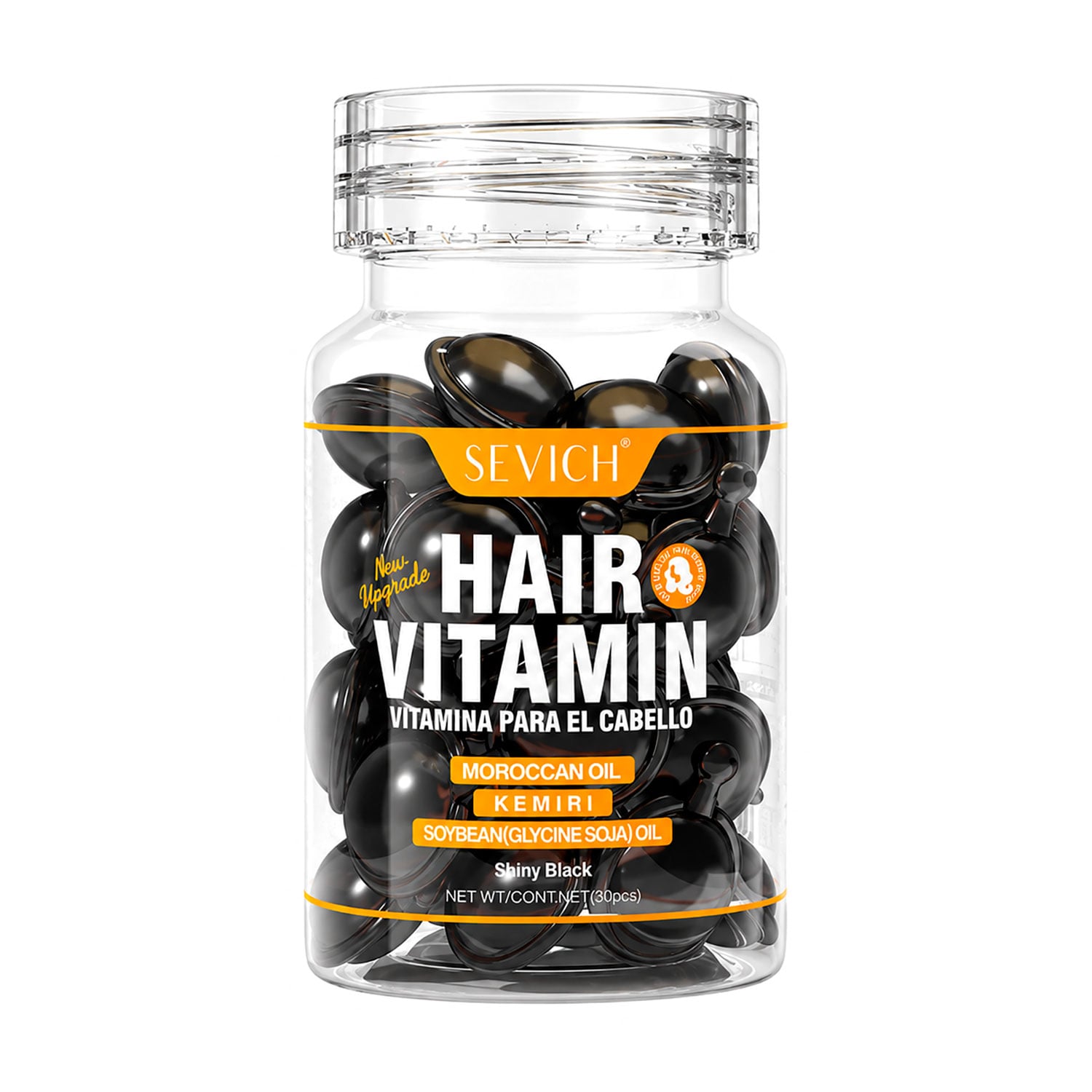 Капсули для волосся Sevich Hair Vitamin Приголомшливий блиск, з олією алое вера та кемірі, 30 шт